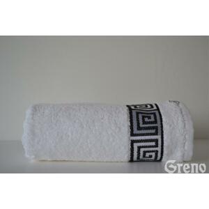 Greno Dunaj osuška,ručník bílý Rozměr: 50x90 cm